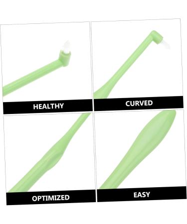 INOOMP 2 Pcs Pet Single Head Toothbrush Cat Toothbrush Cat Toothpaste Cleaning Kits Puppy Manual Fine Fiber 1 count (Pack of 1) Random Colorx2pcs - Buy Online on GoSupps.com