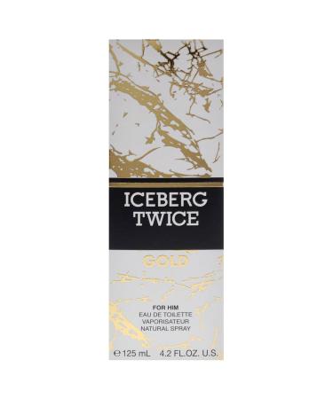ICEBERG Twice Gold for Men - 4.2 oz EDT Spray - Buy Online on GoSupps.com