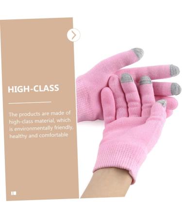 minkissy 10 Pairs Moisturizing Gloves Hand Covering Conductive Yarn Touch Screen Pink Miss - Buy Online on GoSupps.com