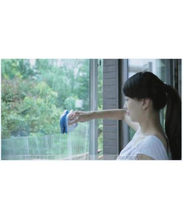 Double Sided Magnetic Window Cleaner Anti-Pinch Hand/Cleaner Glass Wiper Magnetic with Anti-Drop Rope for High-Rise and Household Use 15-24mm - Buy Online on GoSupps.com