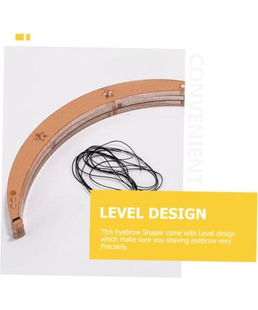 FOMIYES 2 sets Shape Horizontal Eyebrow Level Shaping Shaper Tool Measure Auxiliary Kit Measuring Line Bow - Buy Online on GoSupps.com