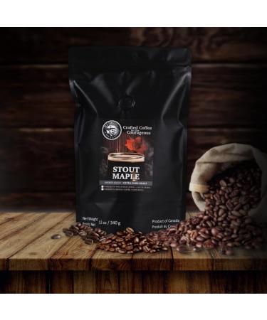 OLE Smokes Coffee | Whole Bean Coffee | Extra Dark Roast | Smoked Blend | Stout Maple | 12 OZ Bag | Pack of 2 - Buy Online on GoSupps.com