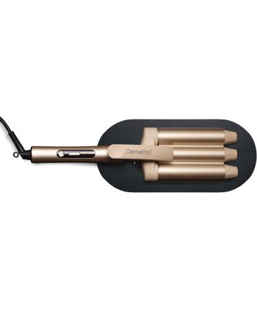 Demeliss SAINT ALGUE - WAVES Curler - Wavy Effect - Ceramic and Tourmaline Coating - 10 Temperatures - All Hair Types - With - Buy Online on GoSupps.com