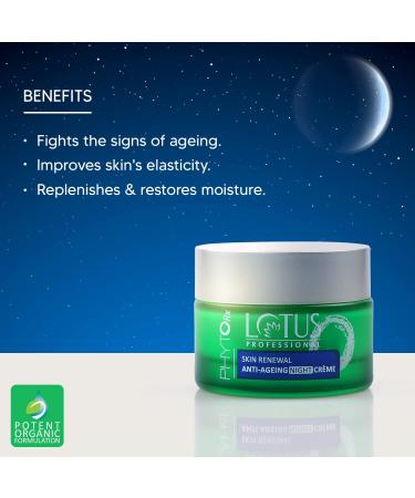 Metrey Herbotech PHYT0-RX Skin Renewal Night Face Cream Anti-Aging Collagen Boost For All Skin Types 1.76 oz - Buy Online on GoSupps.com