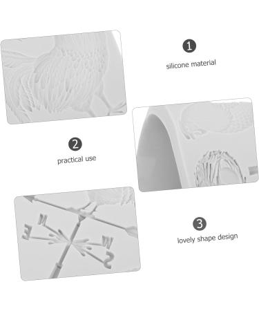 TEHAUX Tools Candle Chocolate Cock Mold Silica Gel Candy Big Cock Candles Resin Chocolates - Buy Online on GoSupps.com