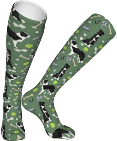 Border Collie Tennis Balls & Compression Socks for Optimal Blood Circulation | 15-20 mmHg Support for Running & Cycling - Buy Online on GoSupps.com
