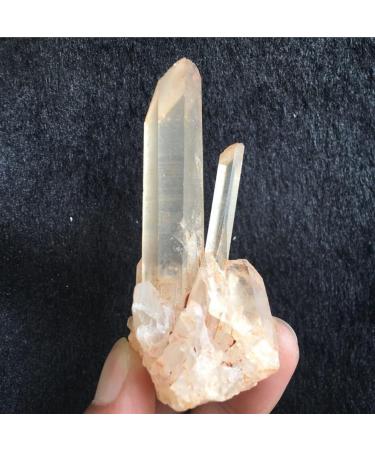 Gems for Decoration 70-80g Clear Natural Beautiful White Quartz Crystal Cluster Specimen Aura Crystal - Buy Online on GoSupps.com
