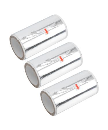 POPETPOP 3rolls Nail Foil Gold Flake Paper Nail Soak off Wraps Dip Remover Gold Flakes for Crafts Nail Remover Accessory Accessories for Girls Cake Nail Bag Thin Section Tin Foil