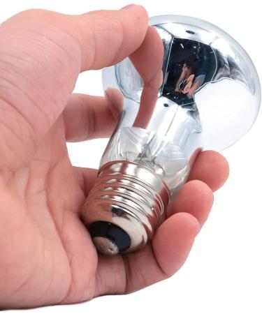 ANCLLO 2pcs Transparent Reptile Heating Bulbs Durable Infrared Heat Lamp Warming Light Bulb Pet Light for Reptile and Amphibian Lizard Tortoise Spider Snake Chameleon 220-230V(75W) - Buy Online on GoSupps.com