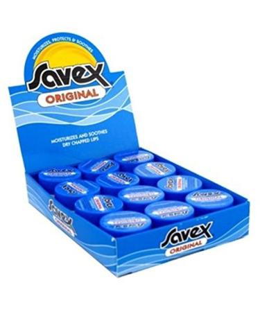 Savex Lip Balm  Original 0.25 oz 12 count (Pack of 1)