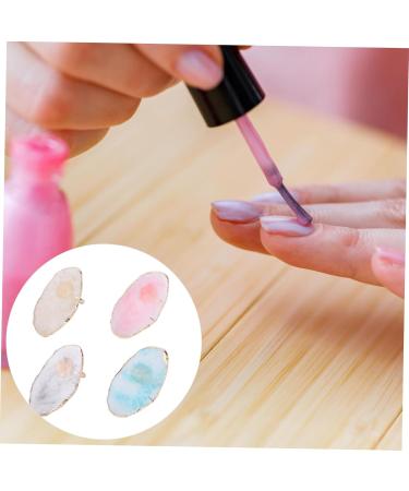 Beaupretty 4-Piece Nail Polish Mixing Bowl Set | Cosmetic Makeup Palette Rings for Nail Art | Ideal for Professional & DIY Use - Buy Online on GoSupps.com