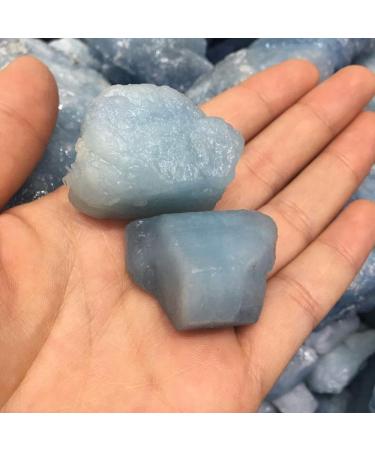 Natural raw Aquamarine Quartz Crystal Rough Rock Gem Natural Gems and Minerals s - Buy Online on GoSupps.com