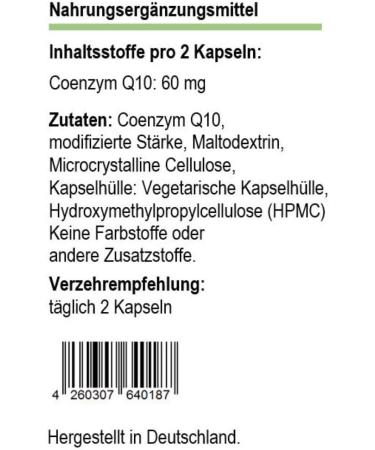Buy Coenzyme Q10 - 120 Vegetarian Caps | Premium German Quality | International Shipping - Buy Online on GoSupps.com