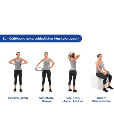 Buy Pilates Ring Online | High-Quality Fitness Rings for Home Workouts - International Shipping Available - Buy Online on GoSupps.com