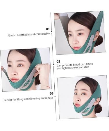 HAPINARY Slimmer Thinner Double Chin Reducer V Chin Strap Lift Facial Strap Shaper V Line Thin Chin Tape Lifting Belt V Thin Post Chin Strap - Buy Online on GoSupps.com