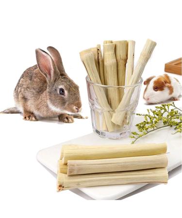 Rabbit Chew Toys, Rabbit Treats Made from Natural Sweet Bamboo, Keep Clean Teeth and Healthy Gums, Bunny chew Toys for Rabbits, Hamsters, Chinchillas, Guinea Pigs, Bunny, Squirrels ect 5.29 Ounce (Pack of 1)