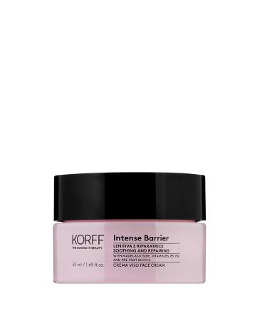 Korff Intense Barrier Face Cream Soothing Moisturizing Anti-Redness Cream for Sensitive Skin 50 ml