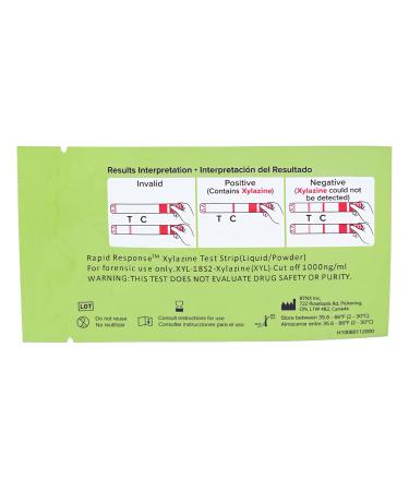 Rapid Response Xylazine Test Strips - Liquid/Powder (100 strips/box) - Buy Online on GoSupps.com