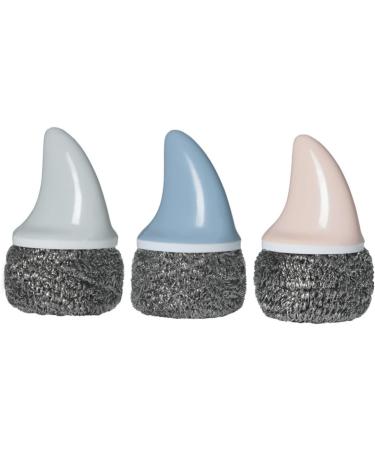 Solustre 9-Piece Stainless Steel Cleaning Brush & Sponge Set - Kitchen Scrubbing Ball Set for Effortless Cleaning | Durable Steel Wool Pack - Buy Online on GoSupps.com