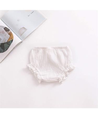 HASAKI Baby Diaper Cover - 2Pcs Toddler Newborn Linen Bloomer Set 9-12 Months Black+White - Buy Online on GoSupps.com