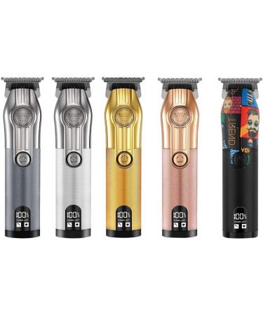 Professional Hair Clippers for Men | Cordless Rechargeable Electric Haircut & Beard Trimmer | Rose Gold - Buy Online on GoSupps.com