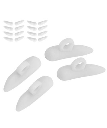 Hammer Toe Cushions Pad SEBS Corrector - 10 Pairs White Toe Separator for Adults - Buy Online on GoSupps.com
