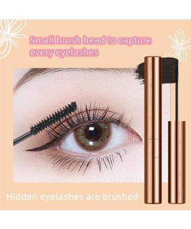 Mini Brush Mascara for Short and Sparse Eyelashes - Lengthening, Thick Volume, Long Lasting, Waterproof & Smudge-Proof - All Day Full | 1 Pcs - Buy Online on GoSupps.com