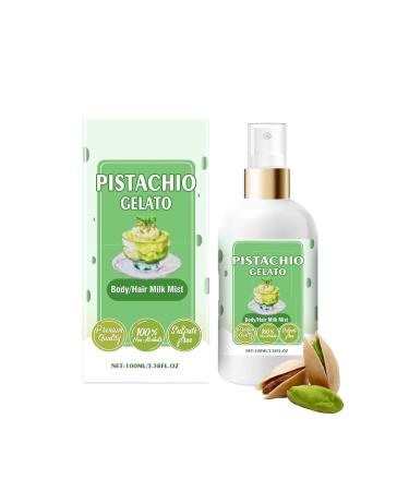 Vanilla Cream Puff Body Milk Mist Body/Hair Milk Mist Body Spray For Women Vanilla Perfume Long Lasting Moisturizing Ideal Gifts for Women 1PCS-Ice Cream