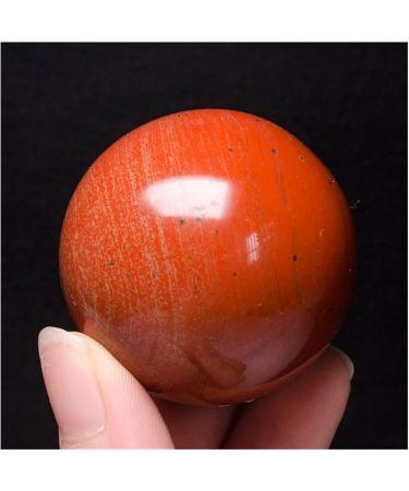 Natural Crystal Rough Ornament 1pc Natural Crystal Spheres Stone Decorations Arts Crafts Red Jasper Ball for Fengshuifor Fengshui Decoration Gift Decoration (Color : 1pc 45mm) - Buy Online on GoSupps.com