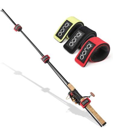 Buy Donql 6-Piece Fishing Rod Set with Adjustable Velcro Fasteners | Elastic Fishing Rod Belt Ties for Solid Gear | Spinning & Sea Rods - Durable & Reliable - Buy Online on GoSupps.com