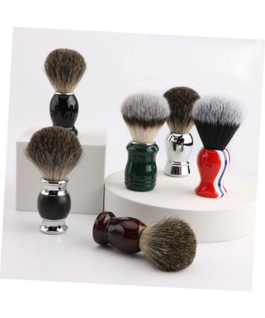 Frcolor Soft Beard Hair Brush - Vintage Barber Soap & Shave Bowl Brush for Men | Ideal for Hair Removal & Grooming - Buy Online on GoSupps.com