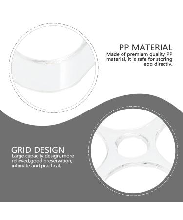 Healeved 3pcs Egg Storage Box Shelf Refrigerator Eggs Fridge Egg Organizer Trays Egg Tray Container Box Food Assorted Colorx3pcs 17.5x8.5x2cmx3pcs - Buy Online on GoSupps.com