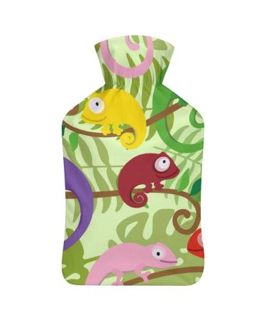 Hot Water Bottle With Lid Animals Rubber Hot Water Bag For Pain Relief Cramps Foot Warmer Hot And Cold Therapy