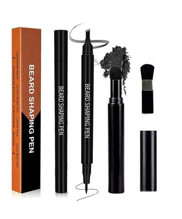 Colcolo Bartstift Filler - Natural Finish Water-Repellent Facial Hair Coverage Black Pencil Set for Men - Buy Online on GoSupps.com