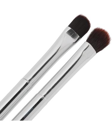 Double Ended Eyeshadow Brush Soft Fiber Hair Makeup Tool for Women and Artists - Buy Online on GoSupps.com