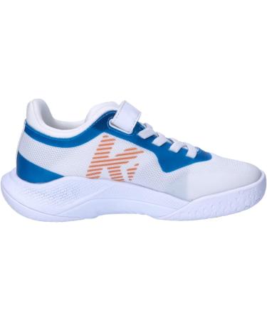 Kempa Unisex Children's Kourtfly Sports Shoes | Kids' Sneakers 33 EU White Blue - Shop Now! - Buy Online on GoSupps.com