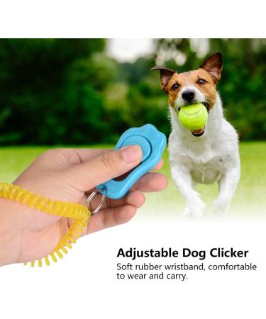 Zerodis Dog Training Clicker - Adjustable 3-Stage Sound Universal Pet Training Device for Cats & Dogs - Blue - Buy Online on GoSupps.com