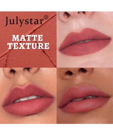 INTEROOKIE Natural Moisturizing Lip Gloss with ThreeDimensional Matte Finish and Long Stay NonFading Pearl Lipstick 02 - Buy Online on GoSupps.com