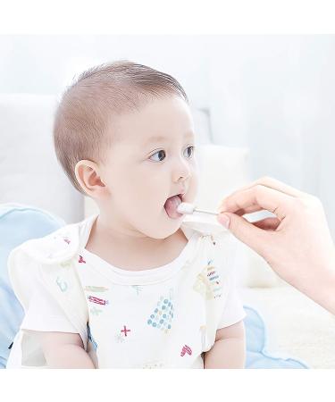 Healifty Baby Wipes and Tongue Cleaner Set - 30pcs Disposable Gauze Toothbrush for Infant Oral Care - Buy Online on GoSupps.com