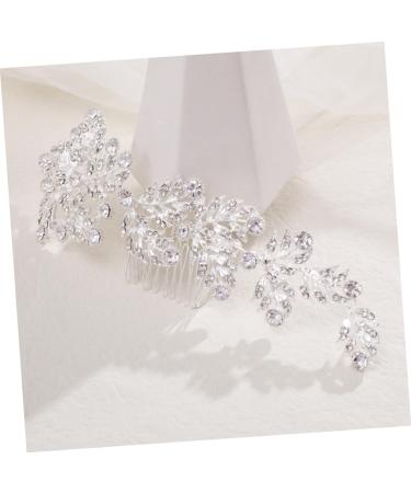 Ipetboom Bridal Headwear Tiara Rhinestone Hair Accessories Wedding Hair Side Comb Wedding Hair Accessories Wedding Hair Comb Rhinestone Hair Comb Alloy Crystal Rhinestones Bride - Buy Online on GoSupps.com