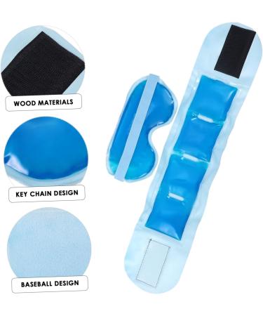 Healeved 1 Set Neck Wrap Eye Mask Set Gel Blinder Eyeshade Nap Mask Cold and Hot Blindfold Gel Blindfold Sleep Blindfold Anti-fatigue Eye Mask Cold Compress Eye Mask Gel Eye Mask - Buy Online on GoSupps.com