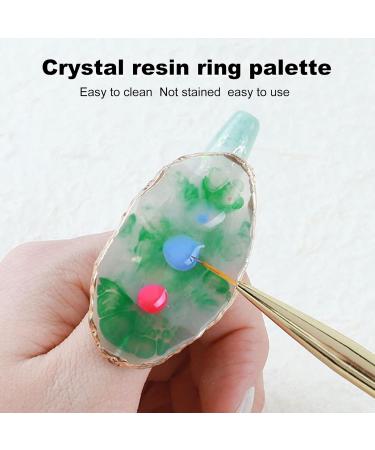 Buy Bodhi2000 Nail Art Palette | Resin Mixing Plate & Display Tray for Gel Nail Polish | Manicure Tool for Stunning Nail Designs - Buy Online on GoSupps.com