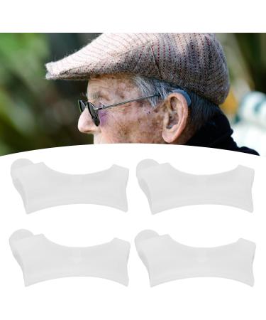 Silicone Hearing Aid Cover - Transparent, Skin-Friendly, Prevents Loss and Drops - Buy Online on GoSupps.com