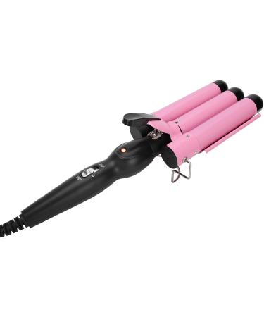 3 Barrel Curling Iron Wand - Adjustable Temperature Hair Waver & Curler for Professional Styling - Ideal for Home & Salon Use - Buy Online on GoSupps.com