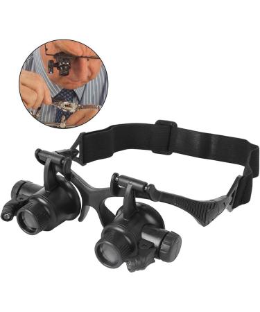 Portable with Light Repair Tools Kit Headband Magnifier with LED Light 10x/ 15x/ 20x/ 25x Educational and Hobby Magnifiers Full of Stars - Buy Online on GoSupps.com