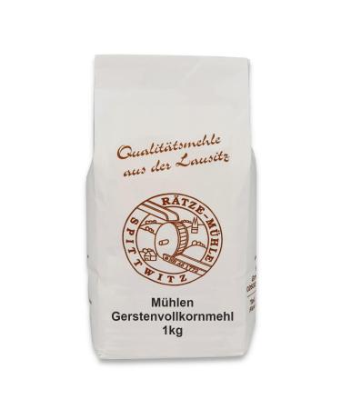 Premium Wholemeal Barley Flour 1000g - Fresh from R tze Mill | 100% Natural & Regional Quality - Buy Online on GoSupps.com