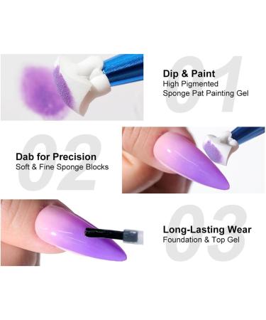 Nail Art Gel Paint Nail Art Palette Gel Manicure Palette Long Lasting Wear Smooth Application 3G for Home Salon Wedding Dating Travel - Buy Online on GoSupps.com