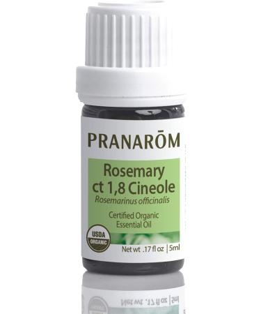 Pranarom Rosemary Essential Oil 18% Cineole - 5ml (0.17 fl oz) - Pure Aromatherapy - Buy Online on GoSupps.com