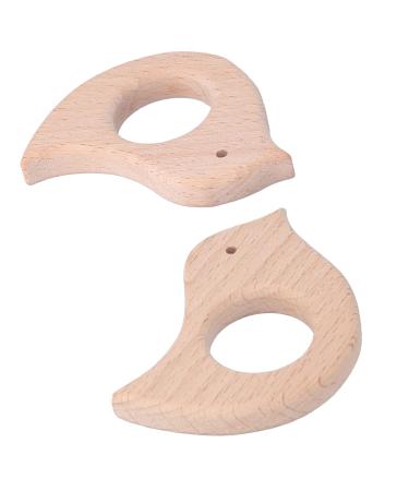Yousiliang 5pcs Bird Shape Baby Teethers Pain Relief Teething Toys & DIY Pendant Crafts - Buy Online on GoSupps.com