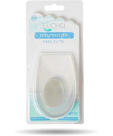 Fuchsia Gel Heel Pillow for Pain Relief | Orthopedic Silicone Cushion for Heel Spur Achilles Pain & Plantar Fasciitis | Fits Shoe Size 39-42 - Buy Online on GoSupps.com